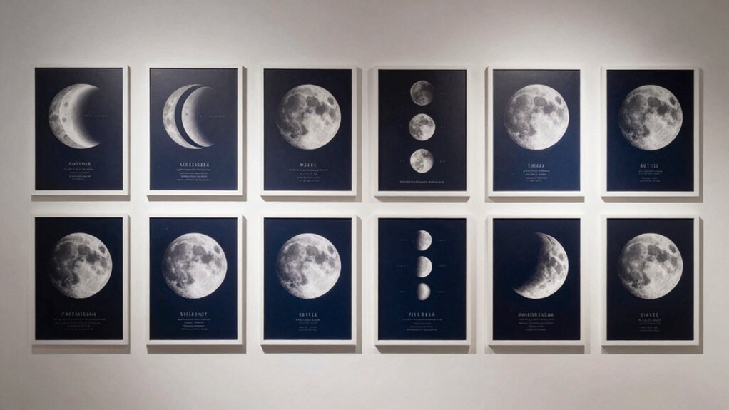 moon phase posters for 2026